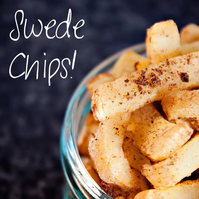 Chips for tea? Yep. Swede ones!