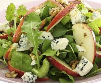 Appel Bleu Cheese Walnoten Salade