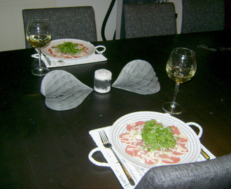 Twee gangen diner voor speciale gelegenheid