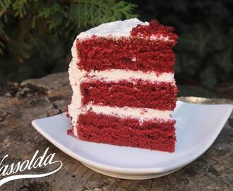 Red velvet – vörös bársony torta