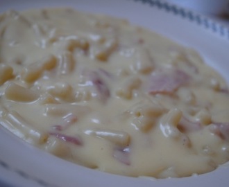 Ultimate Macaroni Cheese Bacon student recipe