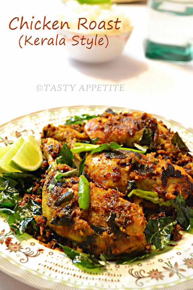 Kerala Style Chicken Roast / Spicy Pepper Chicken Fry / Nadan Chicken Roast / Step-by-Step Recipe: