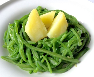Vainas o Judías verdes "espagueti"