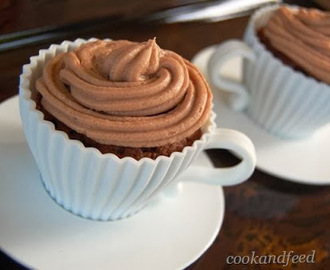 σοκολατένια κεκάκια/Chocolate cupcakes