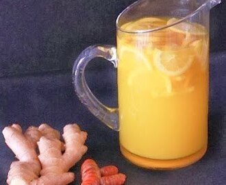 Lemon Ginger Turmeric Detox Tea