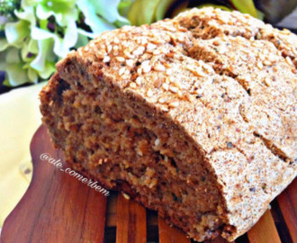 Receita de pão caseiro de mandioca | Saudável, vegano e cheio de fibras