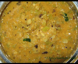 Bottle Gourd in Groundnut Curry - Sorakaya/Lauki Curry
