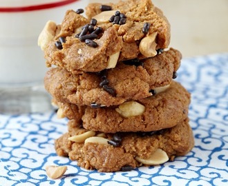 Gluten Free Flourless Peanut Butter Cookies from All the Good Cookies
