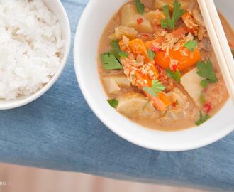 Een recept voor een heerlijke Cambodjaanse groente curry