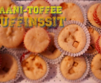 Vauvajuhlia ja banaani-toffee muffinsseja