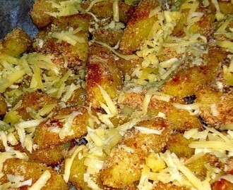 Ropogós tepsis sajtos sült krumpli – Csodálatos egy recept! Én szereteeem! :)