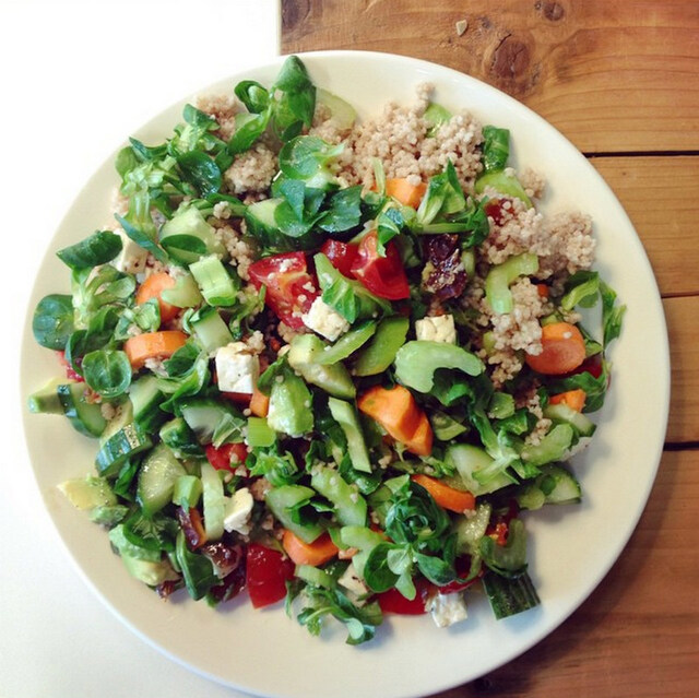 Couscous salade in 10 minuten gemaakt perfect als meeneem lunch
