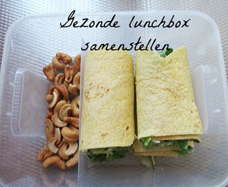 Gezonde lunchbox samenstellen