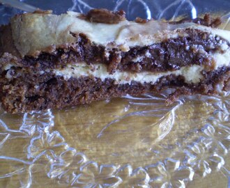 Chocolate chip cheesecake fudge mudcake