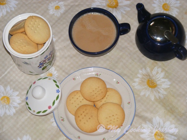 Butter Biscuits/Tea Kadai Style Butter Biscuits (Plain Butter Cookies) – BM # 30