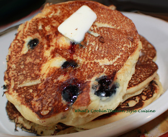 Best Ever Ricotta Blueberry Pancake Recipe