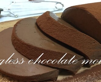 eggless chocolate mousse cake easy recipe～how to make