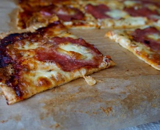Pizzabotten LCHF (glutenfri pizza deluxe)