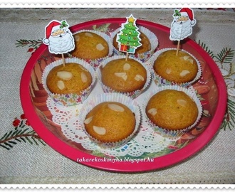 Mézeskalács muffin