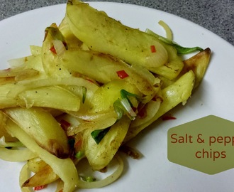 Recipe - Salt & pepper chips (#SlimmingWorld friendly)
