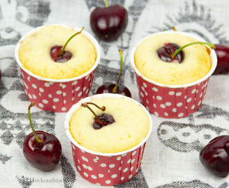 Cherry Ricotta Muffins and Happy Midsummer!