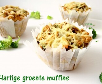 Hartige groente muffins