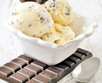 Cookie Dough Vanille Eis, so lecker und selbstgemacht!