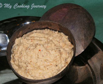 Thengai Thuvayal (Fried Coconut Chutney) – BM # 30