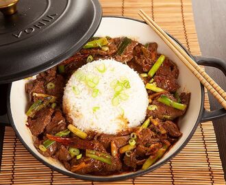 Chinese Mongolian beef