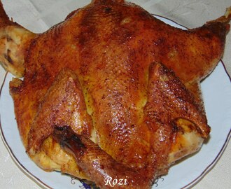 Kiterített grill csirke