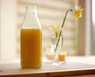 Un apéritif ananas-gingembre sans alcool (gnamakoudji)