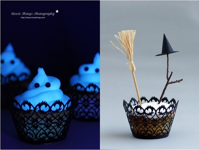 DIY: Halloween Special 3 - Glowing Cupcakes