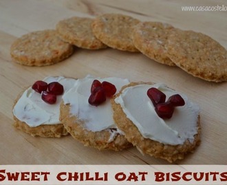 Sweet Chilli Oat Biscuits – Bake of the Week