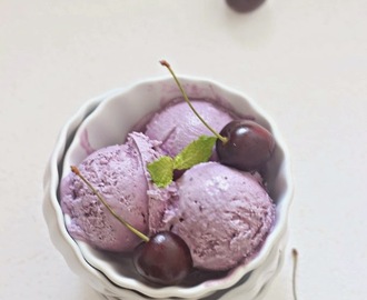 Cherry Ice cream (Egg less)