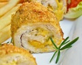 Garlicky Emmental and Rosemary Stuffed Chicken Roll-ups