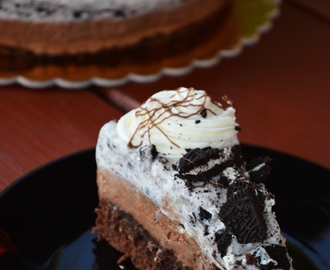 Oreos-csokoládés mousse torta
