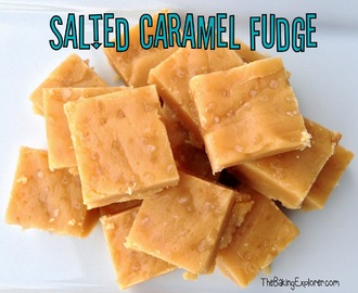 Salted Caramel Fudge