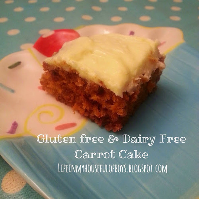 Recipe of the Week - Gluten free & Dairy free Carrot Cake