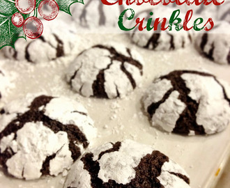 Cookie Perfection: Chocolate Crinkles