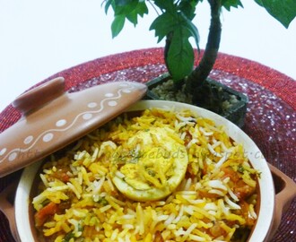 Egg Biryani / Anda Biryani / Hyderabadi Dum Anda Biryani