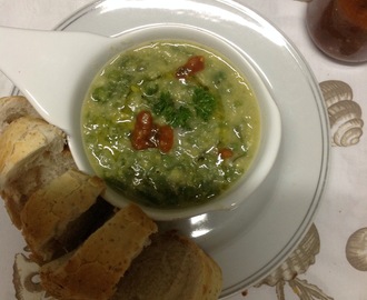 Receita da dieta: sopa de milho verde com cambuquira