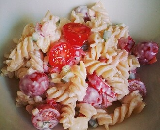 Shrimp pasta salad