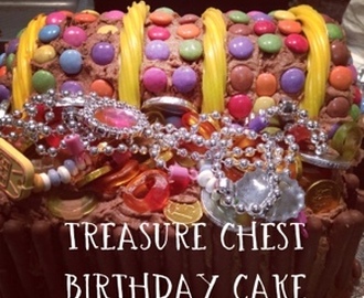 Treasure Chest Birthday Cake