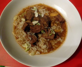 Chinees stoofvlees in kant en klare chu-hou-saus