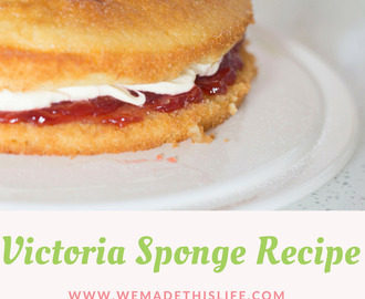 Victoria Sponge Recipe