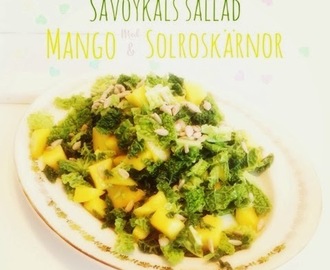Savoykålssallad med mango