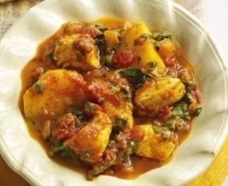 Slimming World's chicken and potato curry