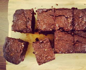 Courgette brownie