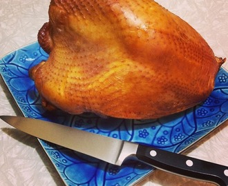 Brined and Smoked Turkey Breast