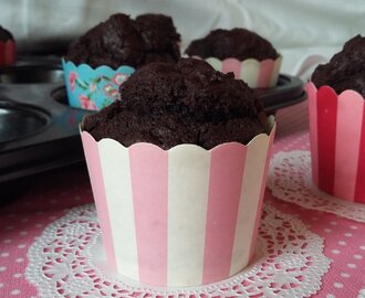 Egyszerű diétás csokis muffin